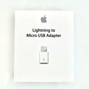 SOLD!! Genuine OEM Apple Lighting to Micro USB Adapter